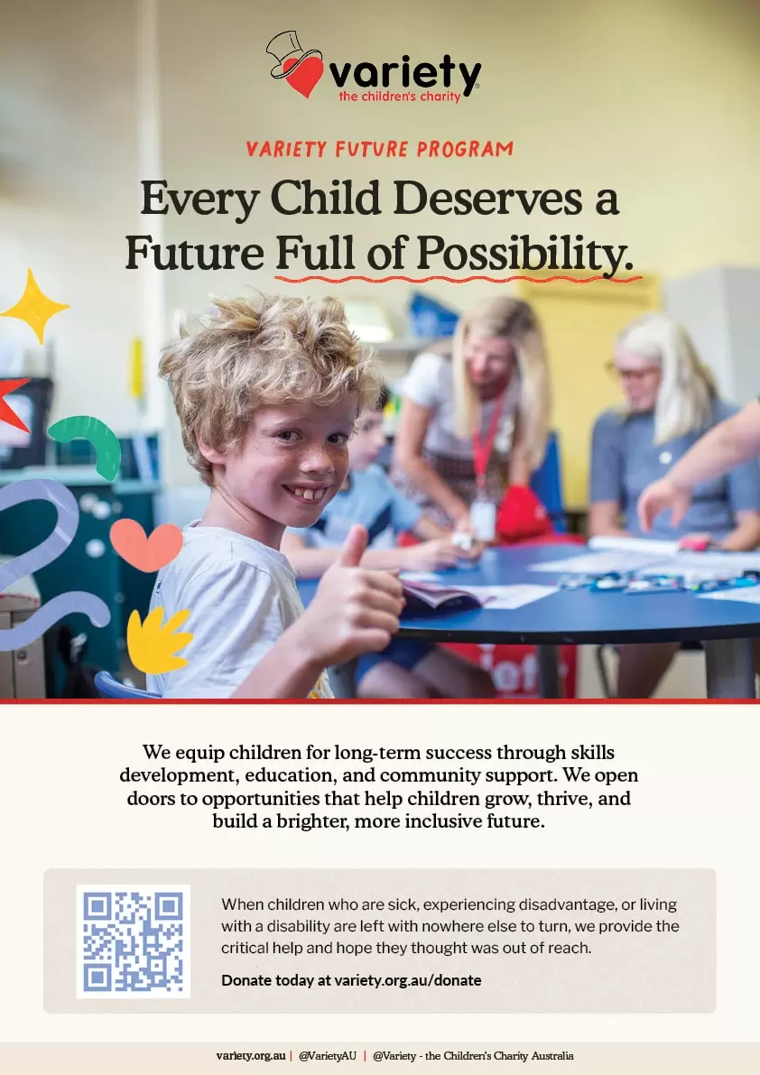 Variety Future program poster